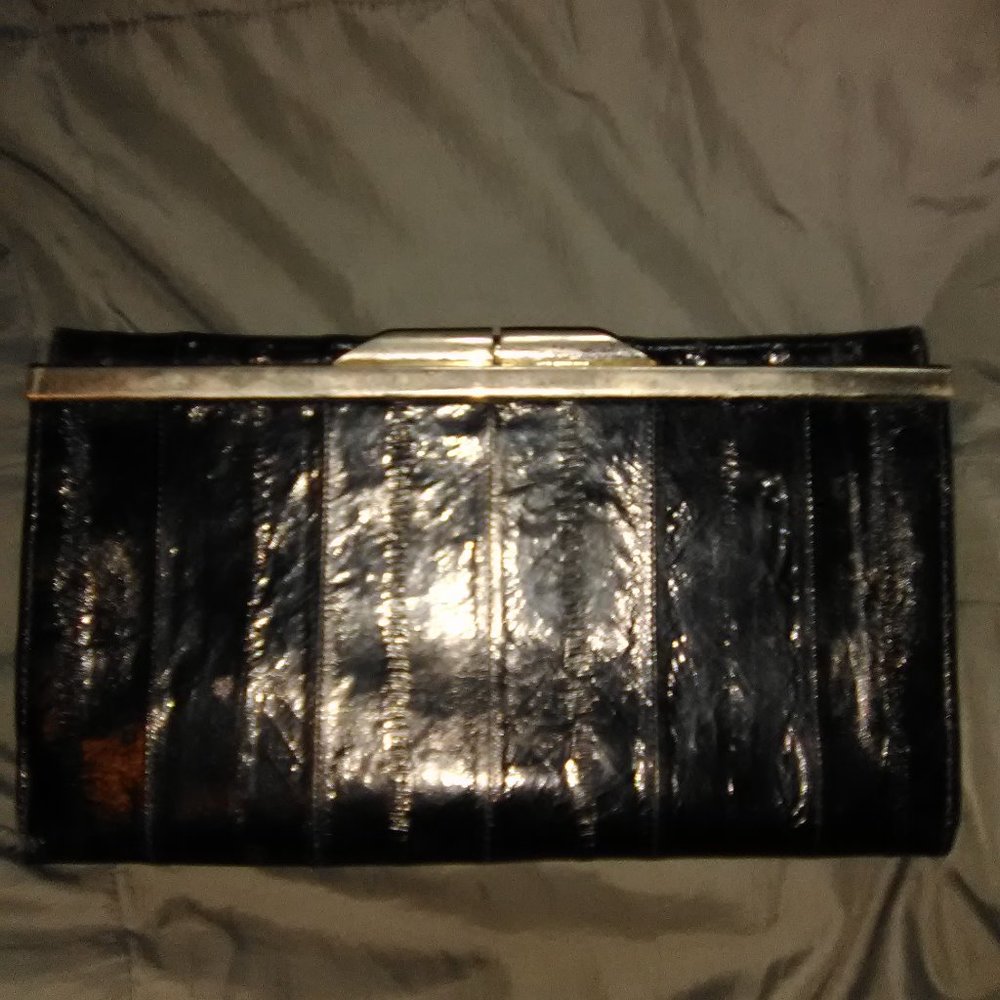 Women's Vintage Eel Skin Wallet
